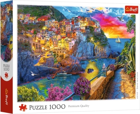 Trefl puzzel 1000 stukjes – avondwandeling in Cinque Terre
