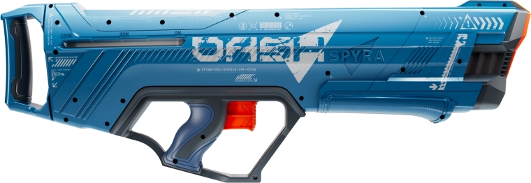 Zonder batterijen: volledig mechanische waterblaster