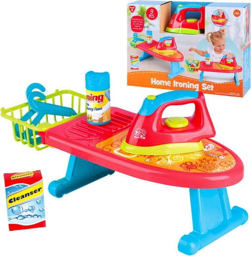 PlayGo huishoudelijke strijkset – nieuwe versie, 9 delen
