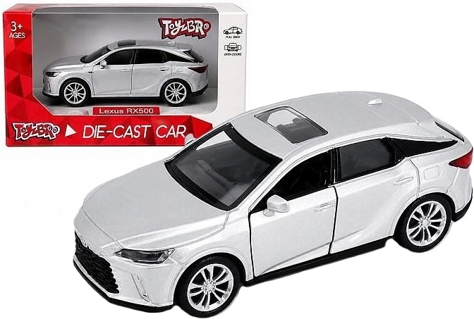 Model Lexus RX500 met licht en geluid op schaal 1:43 - 1 stuk