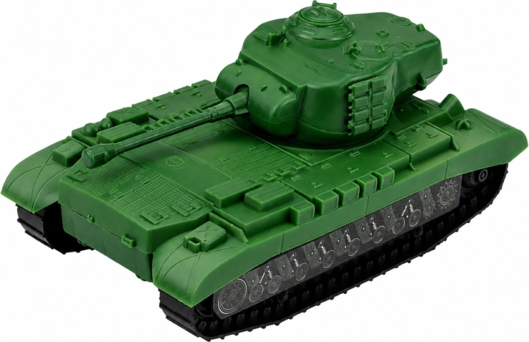 Tank met draaibare koepel voor actievol spel