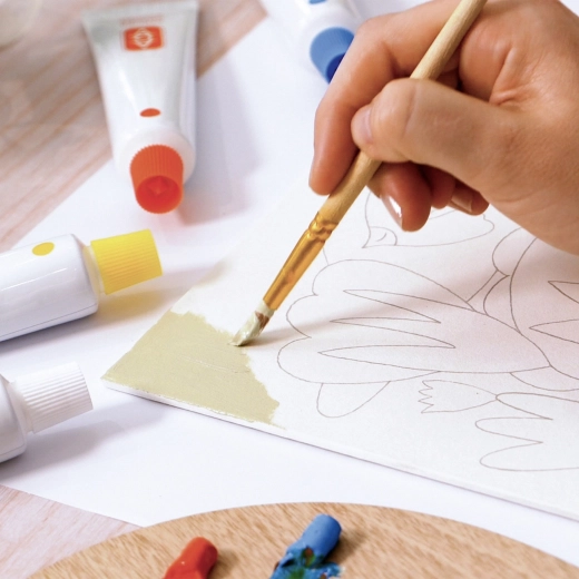 Precieze streken en intense kleuren