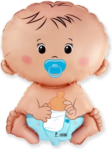 Folieballon baby jongen