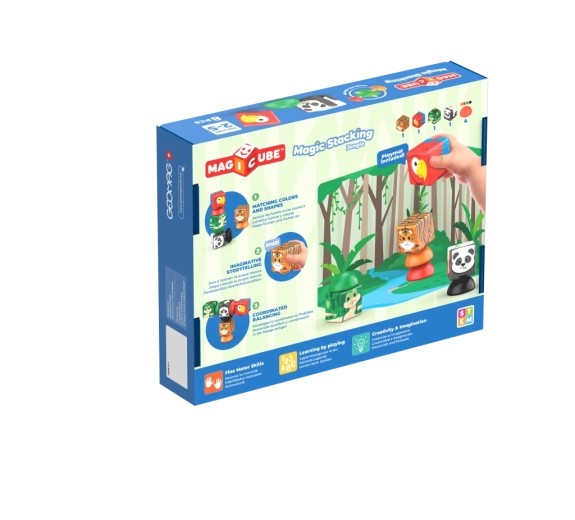 Magnetisch bouwen voor kleine handjes