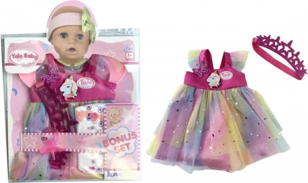PLEJO Kledingset voor pop van 40–43 cm