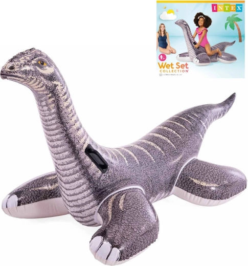 Intex opblaasbare brontosaurus voor in het water met handgrepen