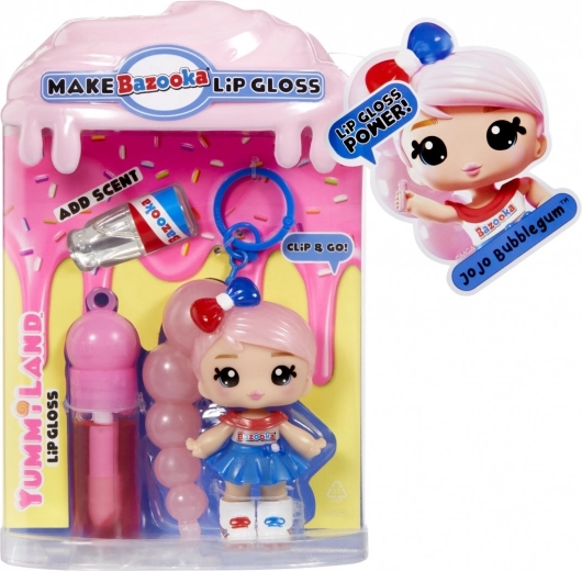 Pop Yummiland Lip Gloss Jojo Bubblegum – pop met eigen tweekleurige lipgloss