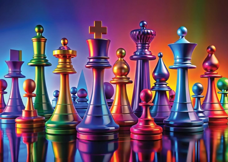 Puzzel schaken 1000 stukjes YAZZ