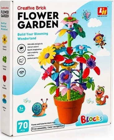 Bouwset Tuin (70 onderdelen)
