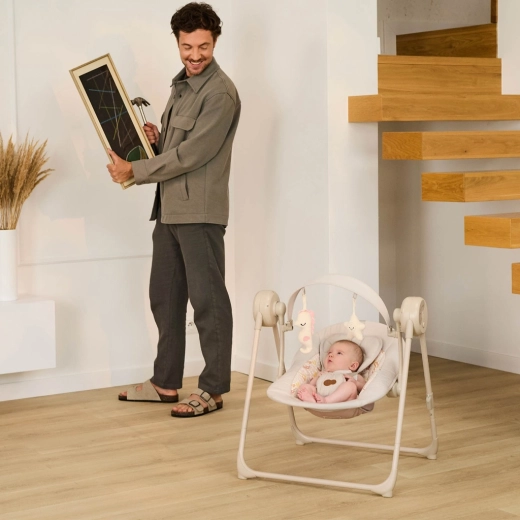 Comfort en veiligheid: 2 zitposities en 5-puntsgordels
