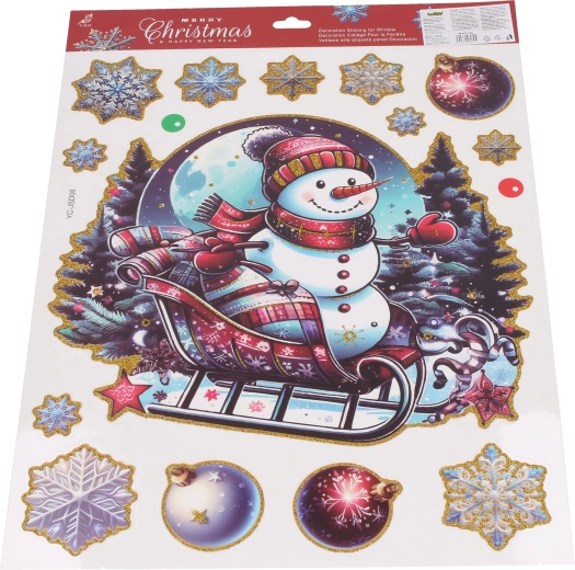 Vrolijke kerstmotieven