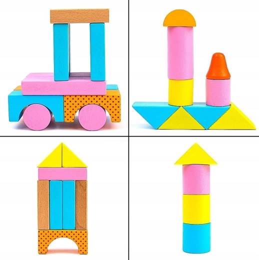 Veel combinaties dankzij verschillende vormen