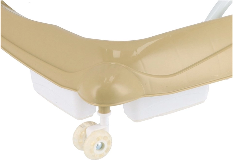 Soepele rit op siliconen wieltjes