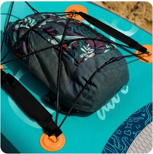 Zekerheid voor je uitrusting onder het elastiek