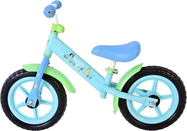 Bluey kinderloopfiets 12" lichtblauw