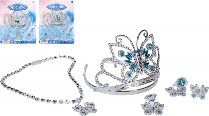 Prinsessenset sieraden voor kinderen 4 stuks