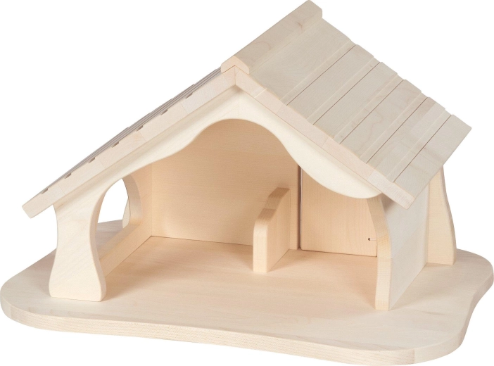Natuurlijk hout en stabiele constructie