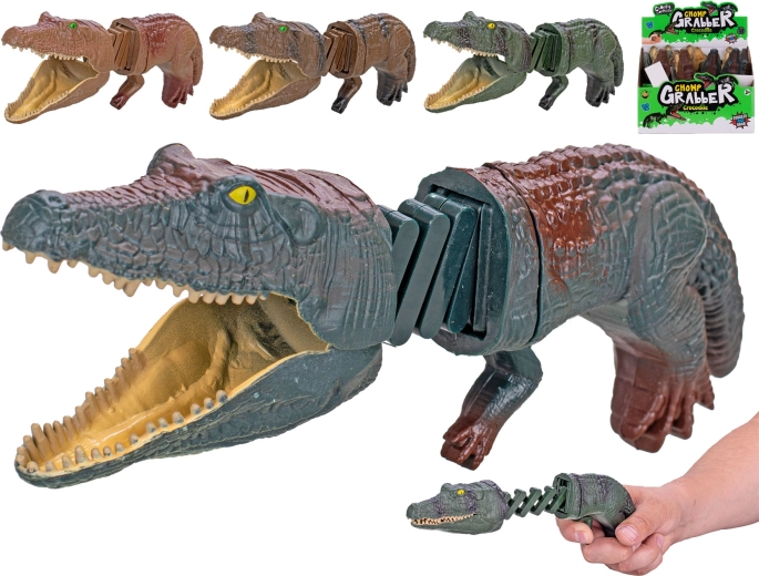 Krokodillentang voor kinderen met trekmechanisme, 19 cm