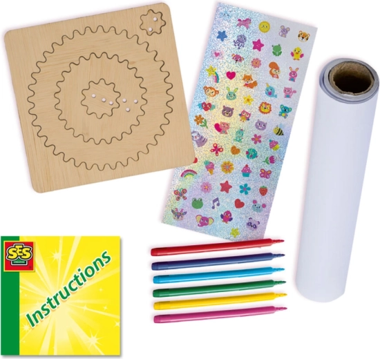 Glinsterende stickers voor extra versiering