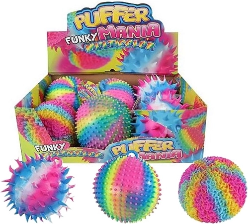 Regenboogbal Funky Mania 18 cm - 1 stuk