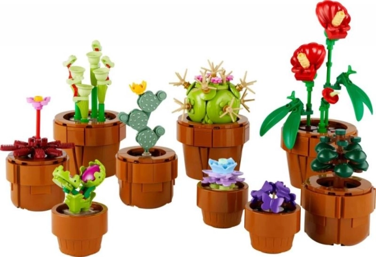 Negen mini-plantjes voor maximale variatie