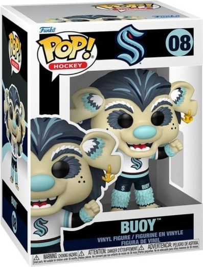 Funko Pop! Hockey NHL-mascottes: Seattle Kraken – Buoy #08 - 1 stuk