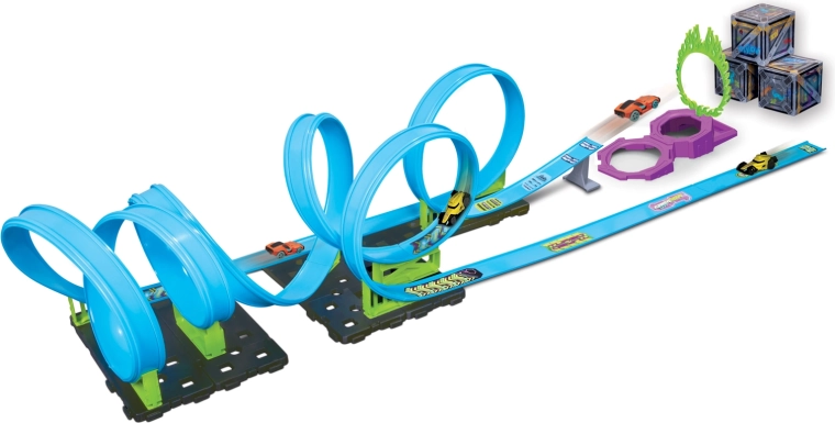 Maisto Cyber Racers Dual Race Challenge racebaan 2-in-1