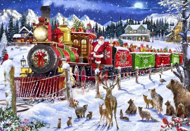 Bluebird Puzzle Santa Express 1000 stukjes