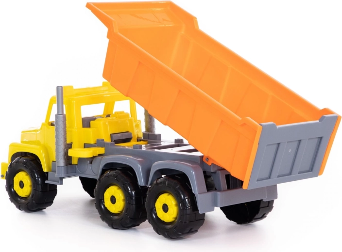 Kiepbare laadbak met te openen achterklep