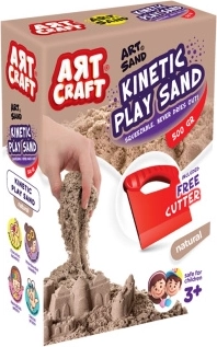 Art Craft kinetisch zand, naturel 500 g