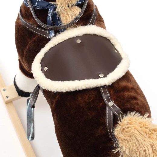 Zacht pluche en comfortabel zadel