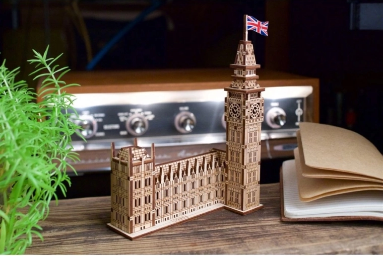 Iconische Big Ben als stijlvolle decoratie