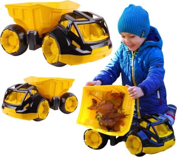 Kiepbare laadbak zoals bij een echte kiepwagen