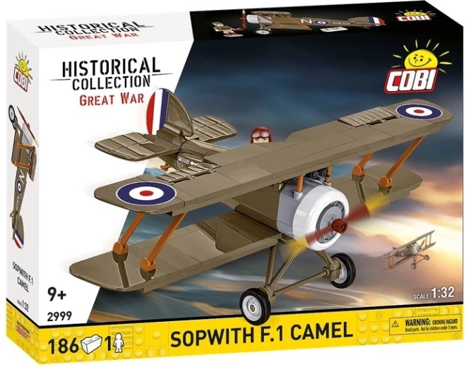 Cobi Sopwith F.1 Camel bouwset vliegtuig 1:32