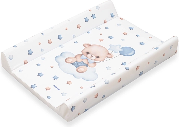 Aankleedmatje Baby Mix Beertje blauw 47 × 70 cm