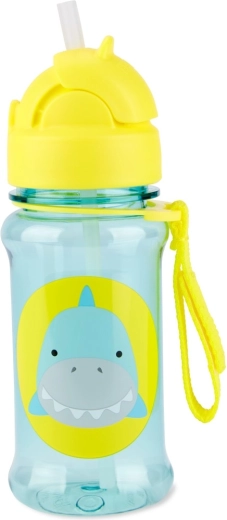 Skip Hop Zoo Tritan-fles met rietje 355 ml – Haai