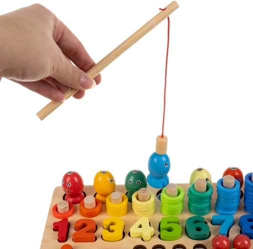 Interactief plezier: magnetisch vissen en gevarieerde onderdelen