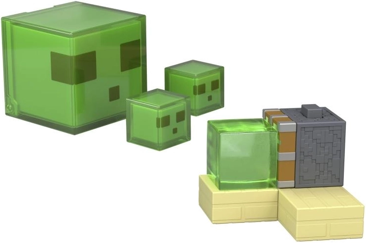 Slimes in verschillende groottes