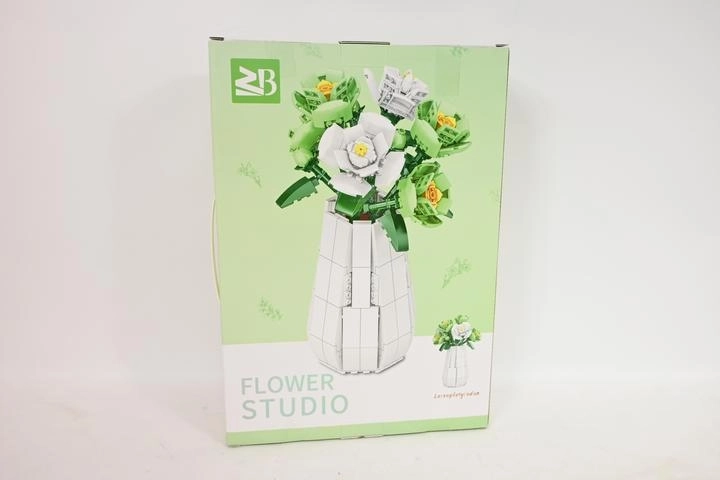 Bouwset bloemen in vaas – 568 onderdelen