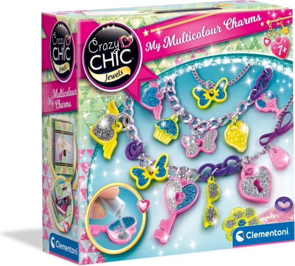 Crazy Chic kleurrijke hangers en armbanden