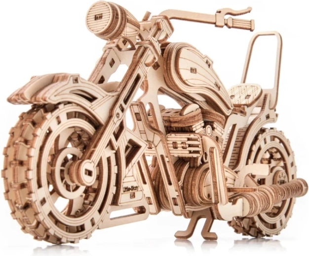 Little Story houten 3D-puzzel Yankee Chopper