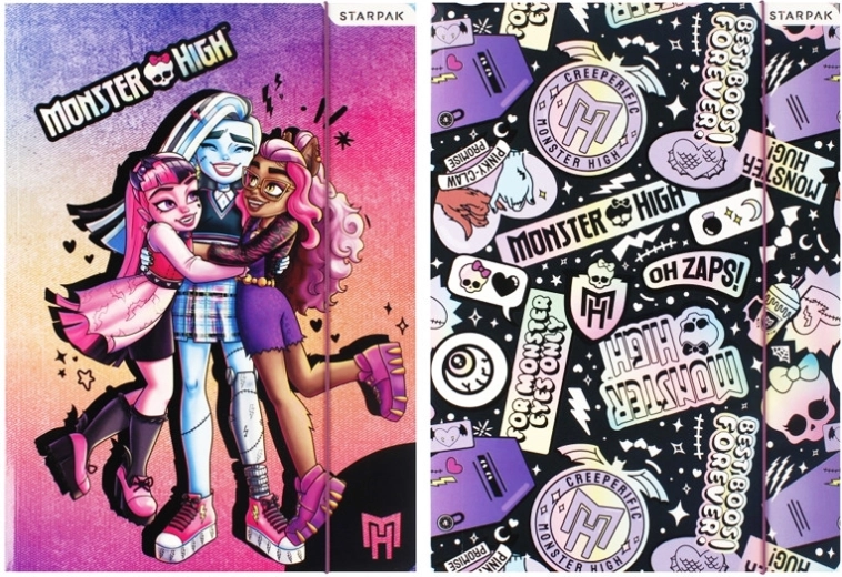 A4-schriftenhoes Monster High - 1 stuk