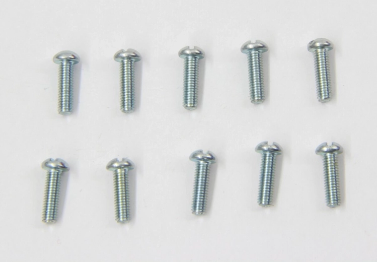 Schroeven met cilinderkop M3 × 10 mm, 10 stuks