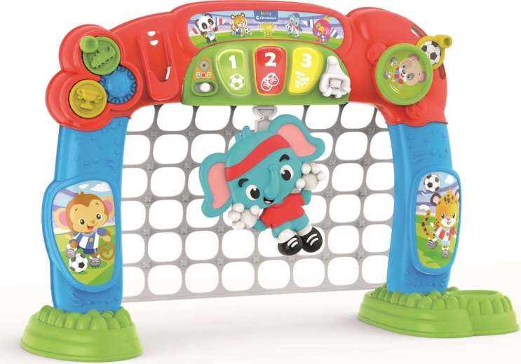 CLEMENTONI BABY Interactief voetbaldoel met bal, lichtjes en geluiden