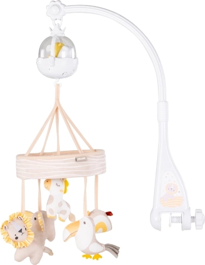 Chipolino muziekmobiel voor boven het kinderbedje met projector Lion & Friends