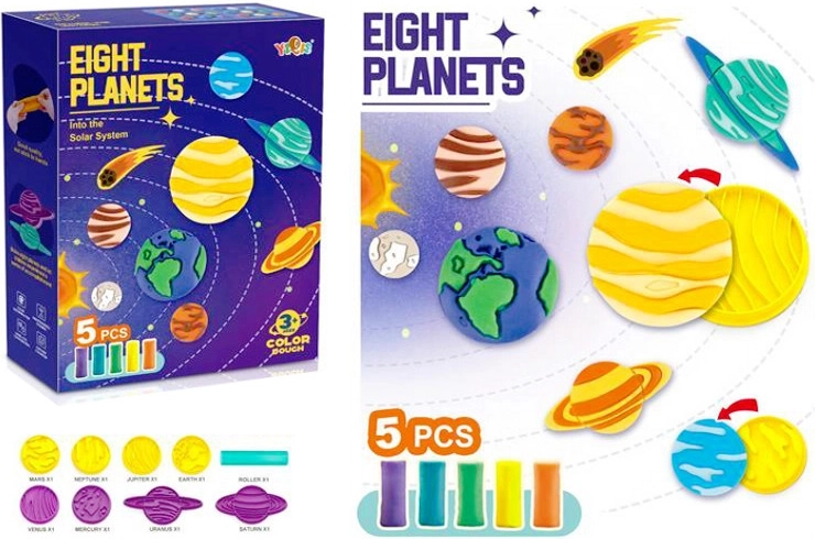 Creatieve klei – ruimteset