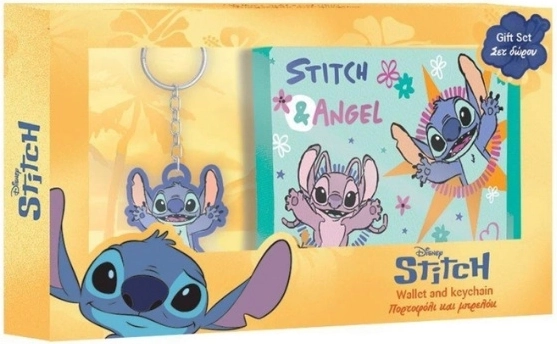 Portemonnee DIAKAKIS met hanger Lilo & Stitch