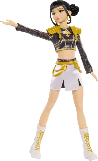 Iconische podiumoutfit van Zoey