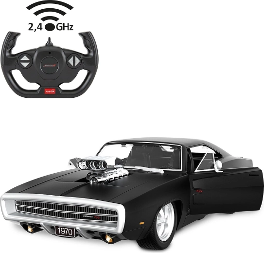 RC-auto JAMARA Dodge Charger R/T 1970 1:16 zwart