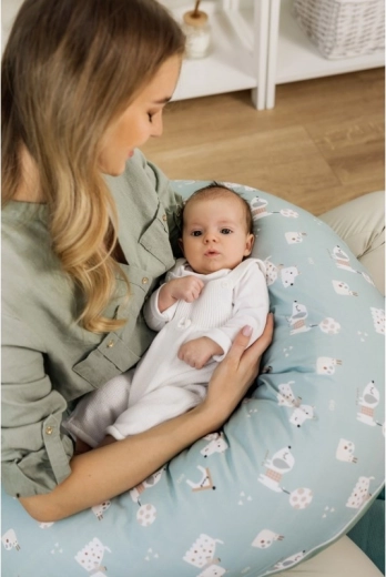 Ergonomische ondersteuning tijdens het voeden